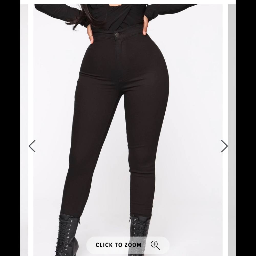 FASHION NOVA super high waist skinnies